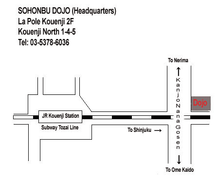 Headquarters Map